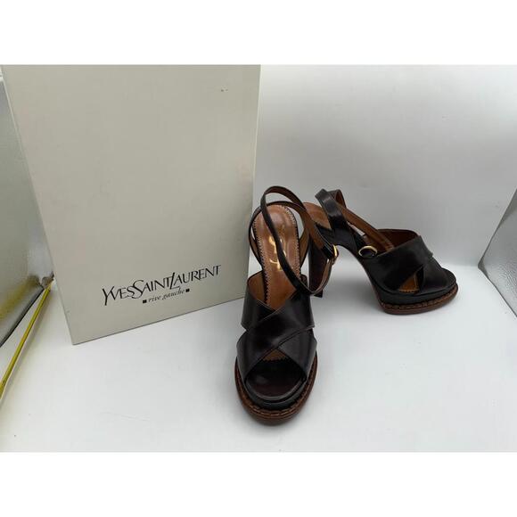 Yves Saint Laurent Jeanne Heels YSL EU size 37 US size 6.5 - Picture 2 of 15